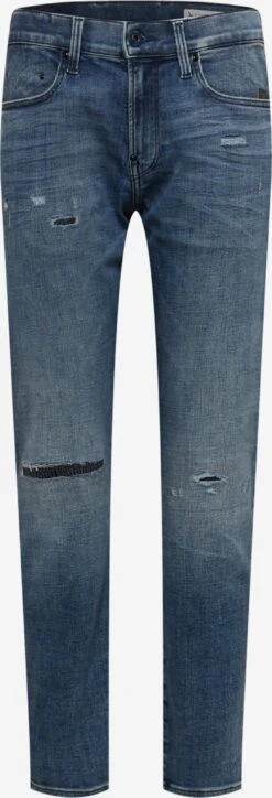 G-Star Raw Jeans Skinny Jean Revend Homme Bleu