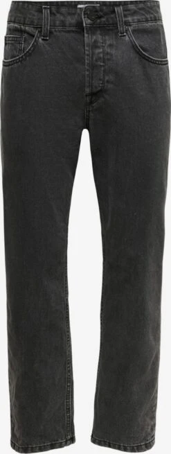 Only & Sons Loose Fit Loosefit Jean Edge Homme Noir