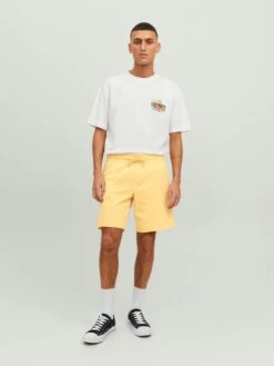 Jack & Jones Shorts Regular Pantalon Homme Jaune Clair -Jack & Jones Soldes Boutique a177fc1dfb30ff424e46bd09fe585599