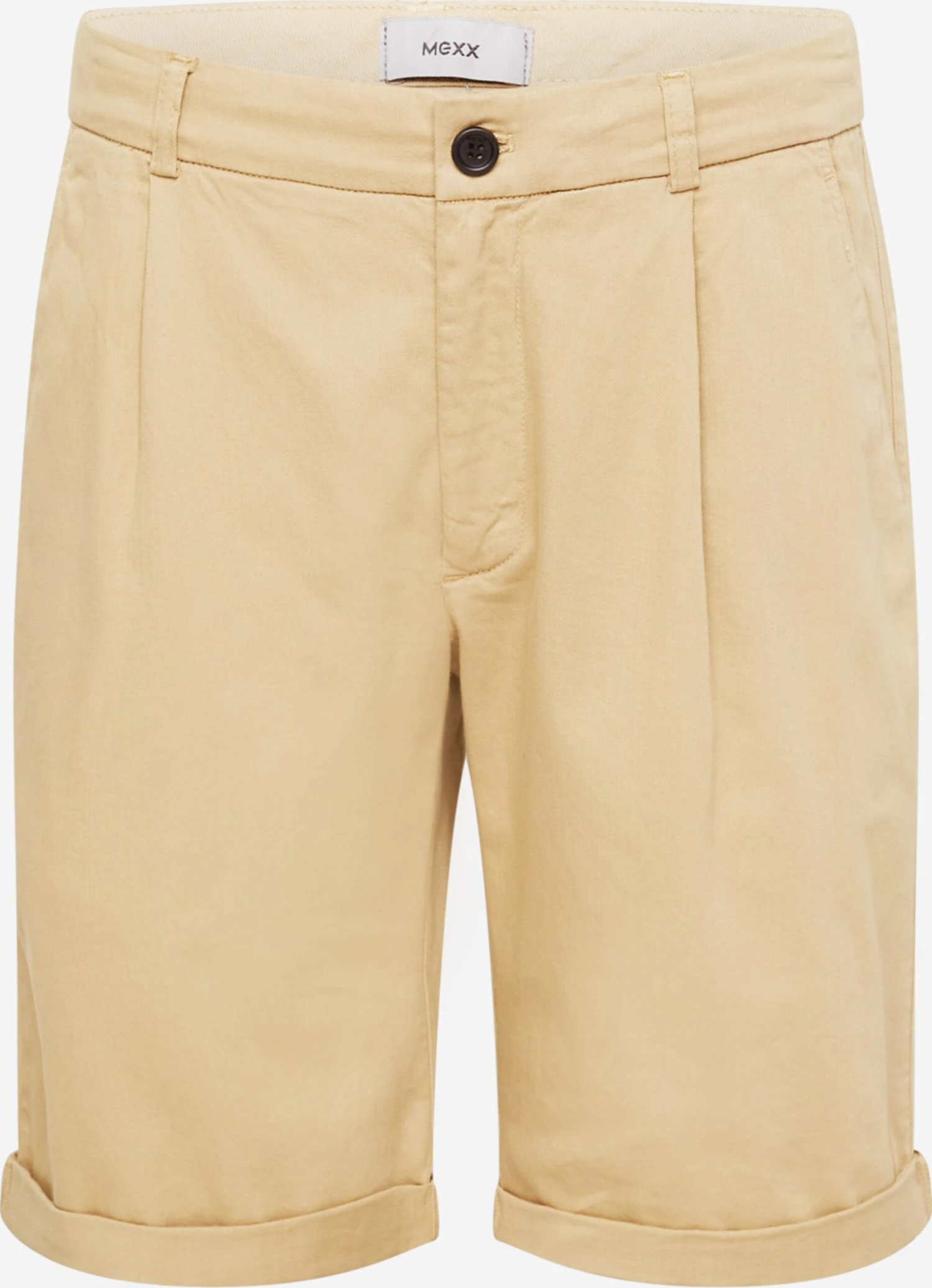MEXX Shorts Chino Regular Pantalon à Pince Homme Sable 3 MEXX Shorts Chino Regular Pantalon à Pince Homme Sable