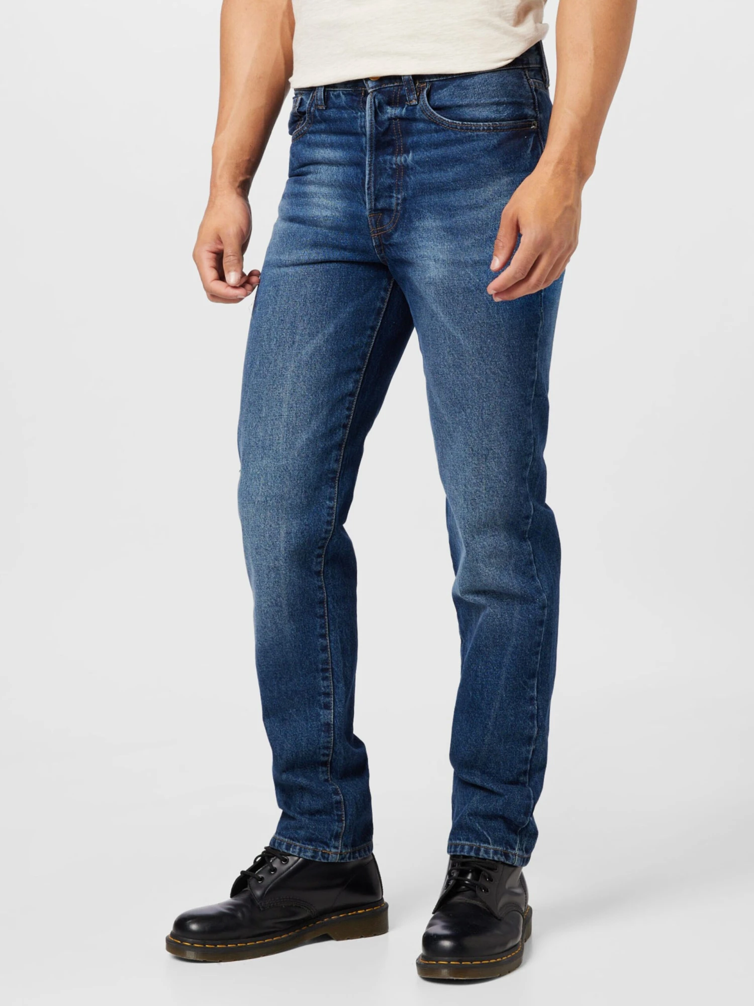 Redefined Rebel Droits Regular Jean Rome Homme Bleu 5 Redefined Rebel Droits Regular Jean Rome Homme Bleu – Image 3