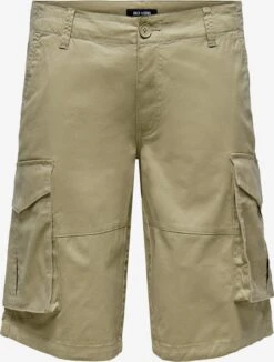 Only & Sons Shorts Cargo Regular Pantalon Cargo Kim Homme Beige Foncé