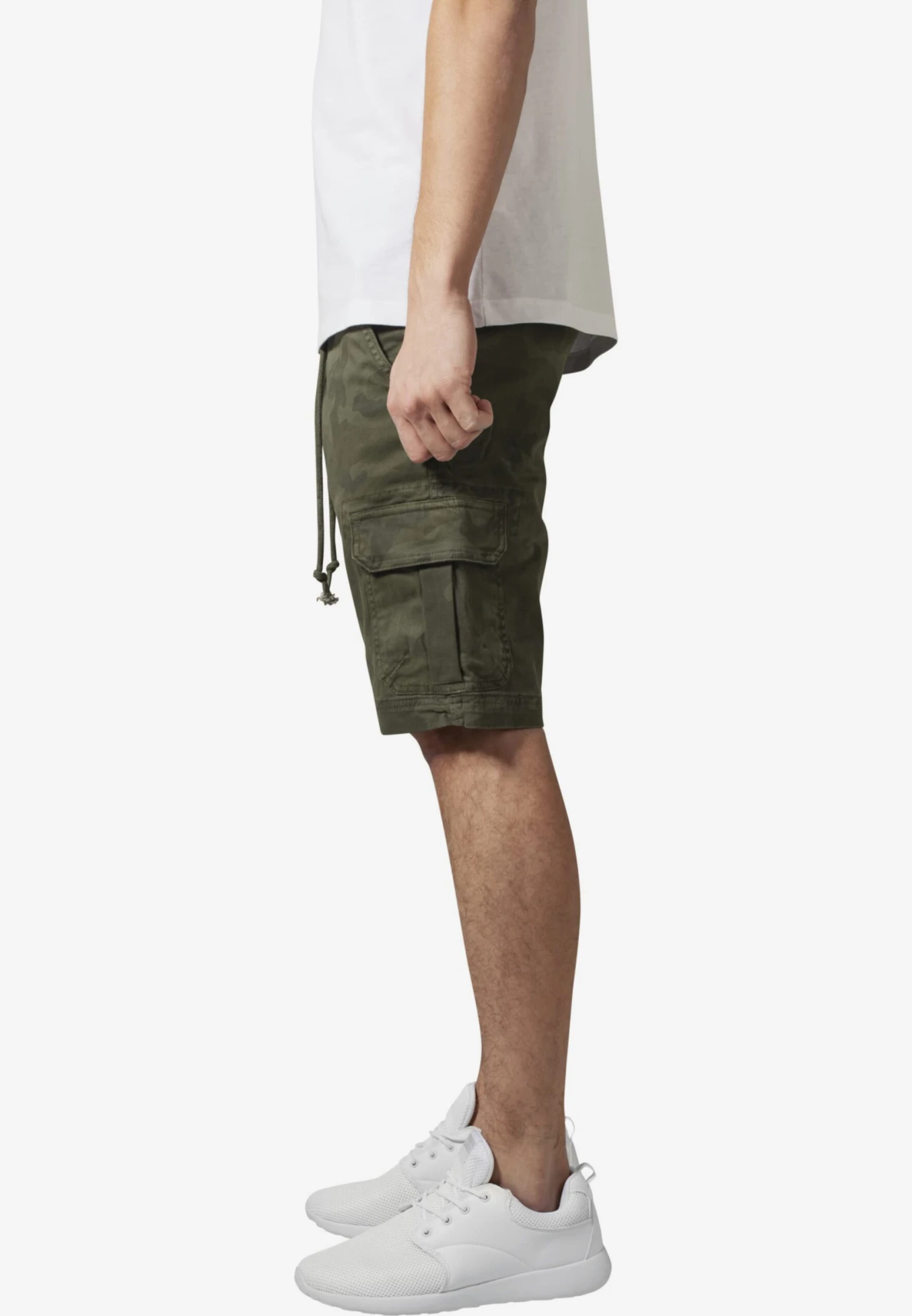 URBAN CLASSICS Shorts Cargo Regular Pantalon Cargo Homme Kaki / Olive / Vert Foncé 8 URBAN CLASSICS Shorts Cargo Regular Pantalon Cargo Homme Kaki / Olive / Vert Foncé – Image 6