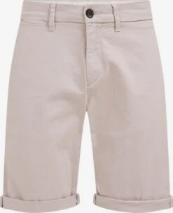 WE FASHION Shorts Chino Coupe Slim Pantalon Chino Homme Violet Pastel