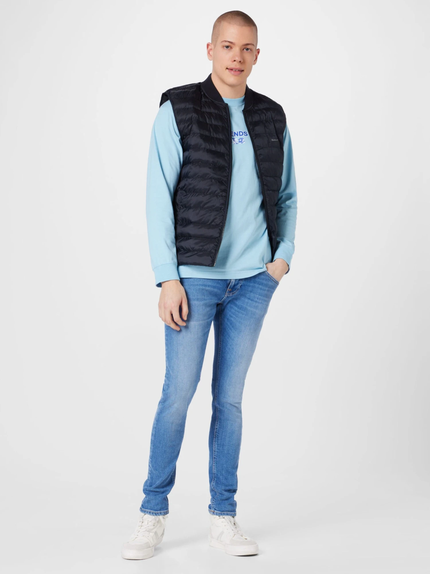 Jeans Skinny Jean Terry Homme Bleu 9 Jeans Skinny Jean Terry Homme Bleu – Image 7