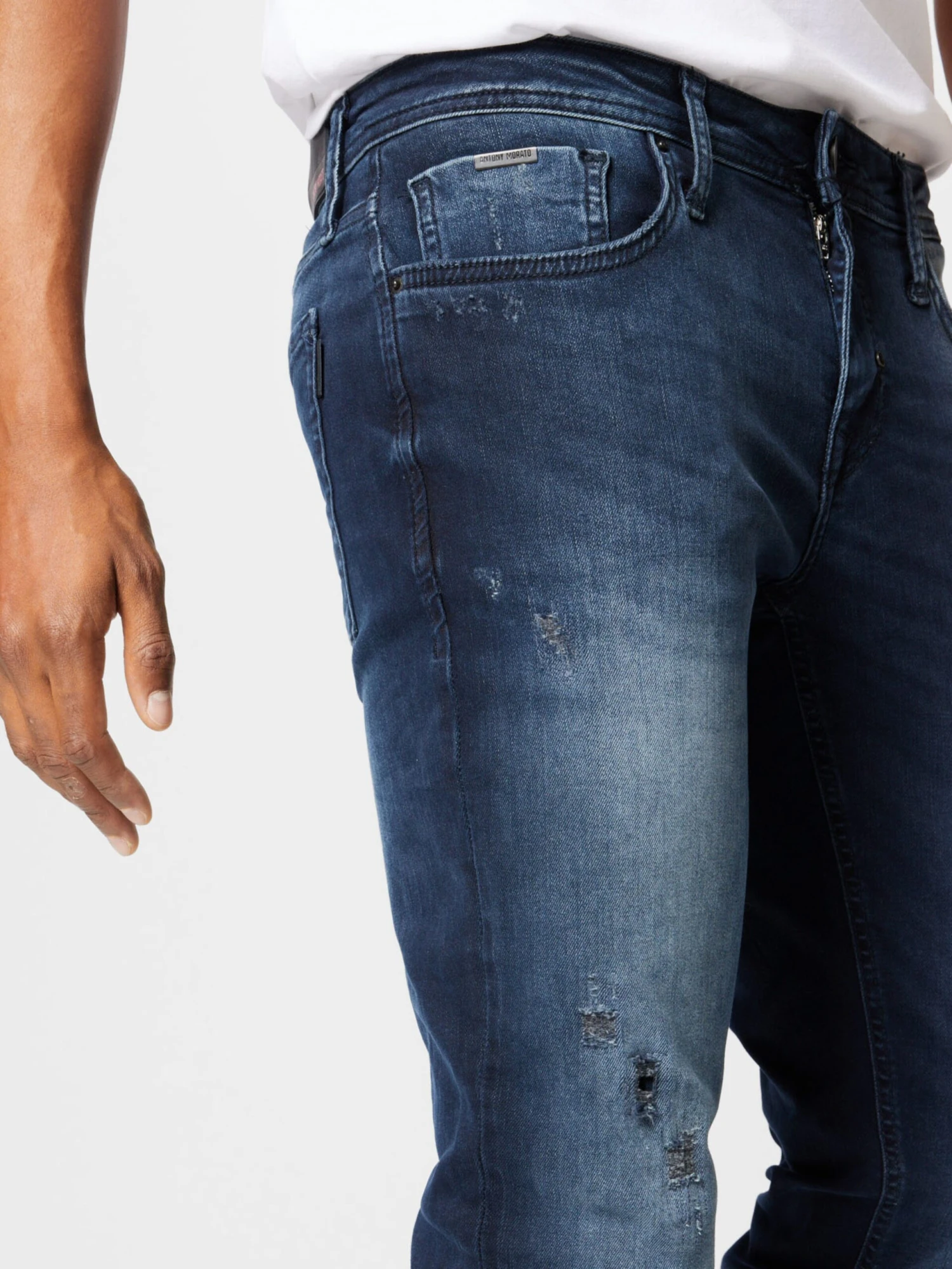 Antony Morato Slim Coupe Slim Jean OZZY Homme Bleu 4 Antony Morato Slim Coupe Slim Jean OZZY Homme Bleu – Image 2