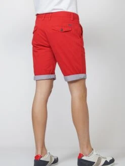Koroshi Shorts Chino Regular Pantalon Chino Homme Rouge -Jack & Jones Soldes Boutique b5f55c62542f1099348446d1ab4c6434