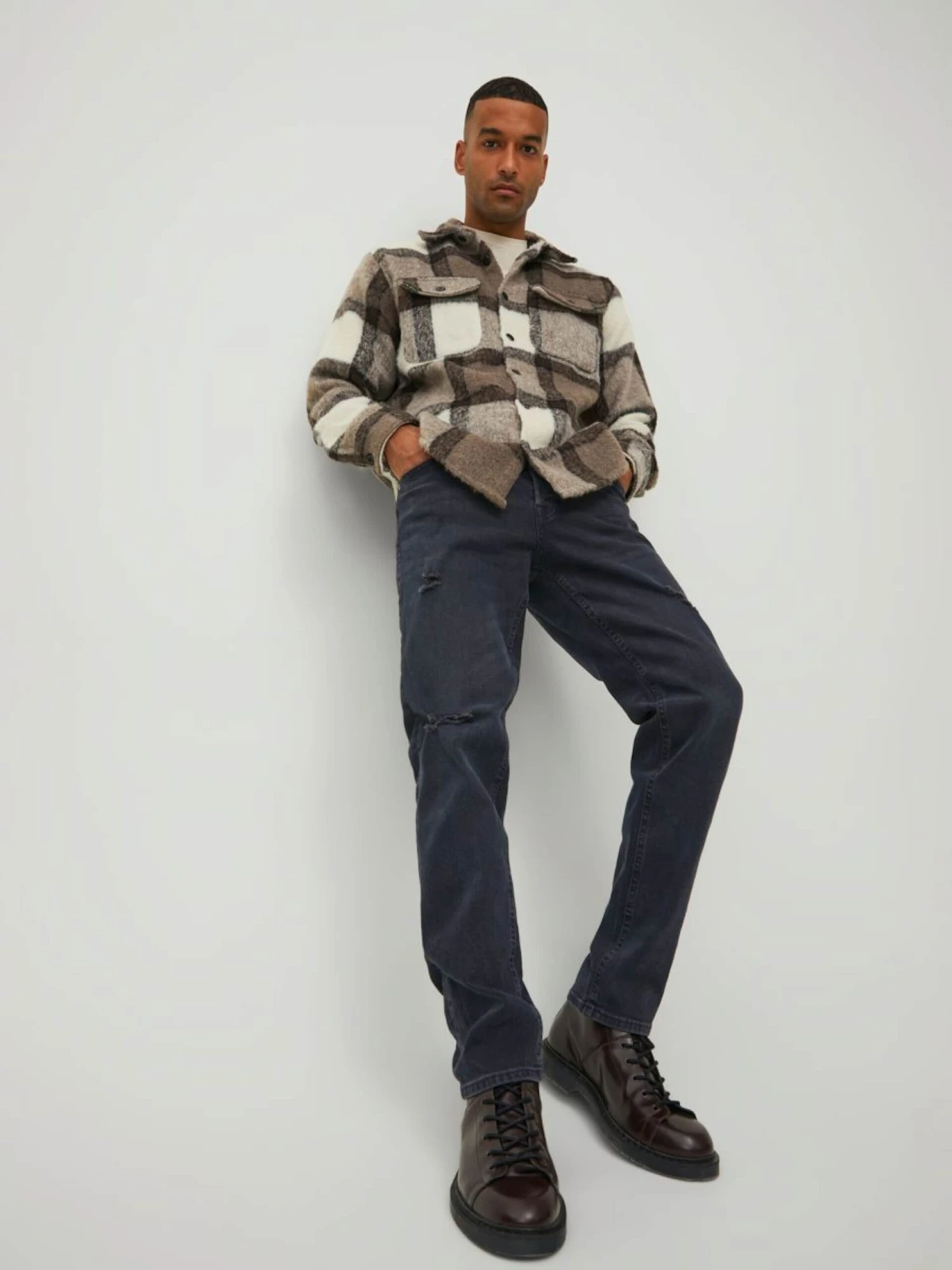 Jack & Jones Tapered Effilé Jean Mike Homme Bleu Nuit 8 Jack & Jones Tapered Effilé Jean Mike Homme Bleu Nuit – Image 6