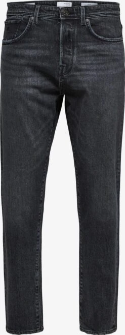 Selected Homme Droits Regular Jean Toby Homme Gris