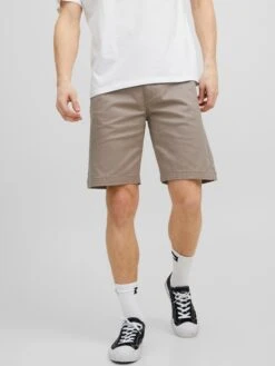 Jack & Jones Shorts Chino Regular Pantalon Chino Pablo Homme Beige Foncé -Jack & Jones Soldes Boutique b7d8d79e384c7ee165fe54ba9b8e06f1