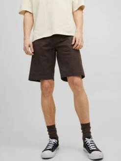 Jack & Jones Shorts Chino Regular Pantalon Chino Pablo Homme Marron -Jack & Jones Soldes Boutique ba55543ea1004cb24a014b39f18b60b5