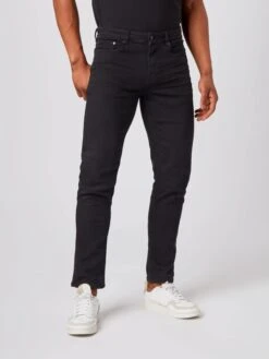 Solid Slim Coupe Slim Jean Ryder Homme Noir -Jack & Jones Soldes Boutique bbb2d3a10729de3a2cefc2d9c0650a8d