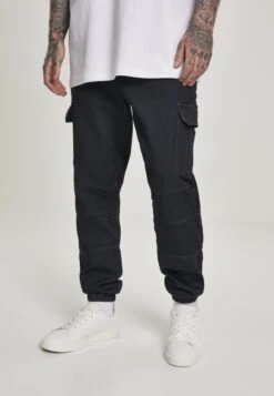 URBAN CLASSICS Droits Regular Jeans Cargo Homme Noir -Jack & Jones Soldes Boutique bbe0207c32938e999aaad455f63f0176