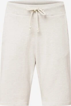 Herrlicher Shorts De Survêtement Loosefit Pantalon Kevin Homme Beige Chiné