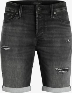 Jack & Jones Shorts En Jean Regular Jean Rick Homme Noir