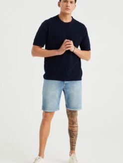 WE FASHION Shorts En Jean Loosefit Jean Homme Bleu -Jack & Jones Soldes Boutique c24b66602e9f363ea7e2e815120291e3