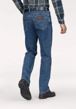 Wrangler Droits Regular Jean Texas Stretch Homme Bleu -Jack & Jones Soldes Boutique c3295ade6e4d02d66984aec541808645