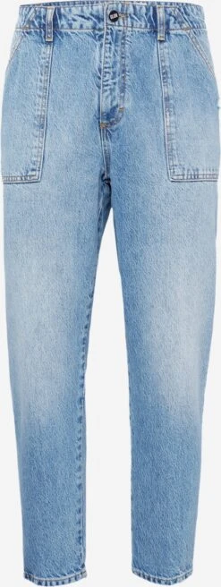 Tapered Effilé Jean Shcloss Homme Bleu