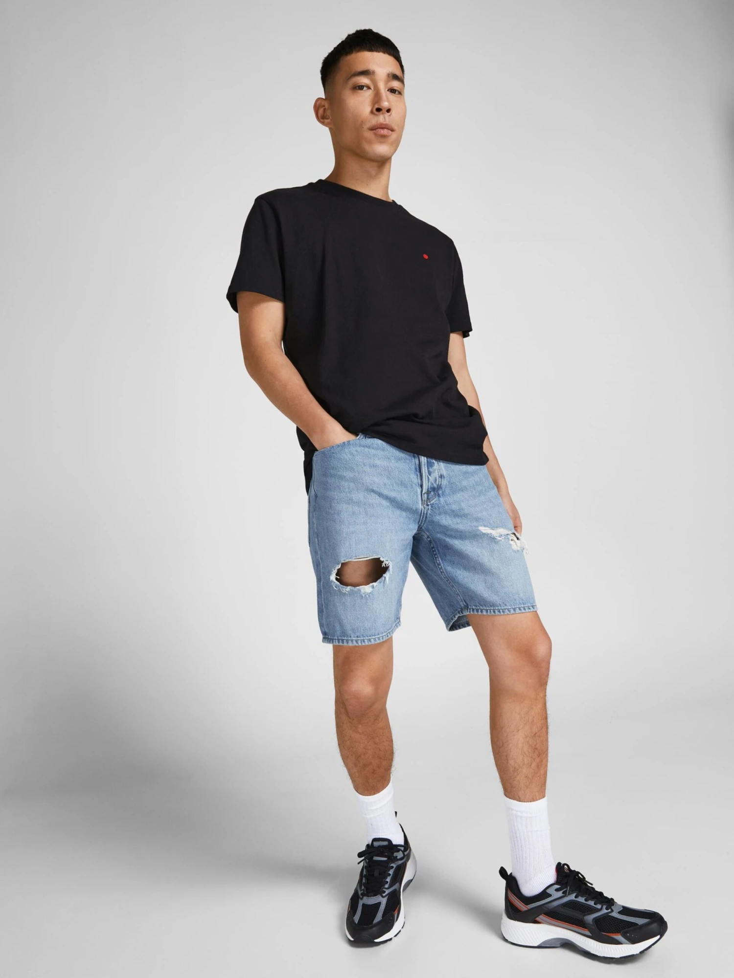 Jack & Jones Shorts En Jean Loosefit Jean Chris Homme Bleu 8 Jack & Jones Shorts En Jean Loosefit Jean Chris Homme Bleu – Image 6