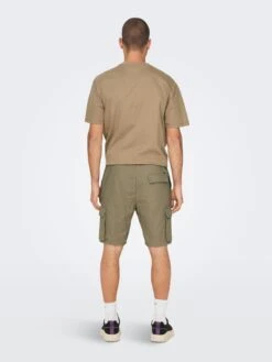 Only & Sons Shorts Cargo Regular Pantalon Cargo Sinus Homme Marron -Jack & Jones Soldes Boutique d018fd8de61a0c69d7f000f7925ef456