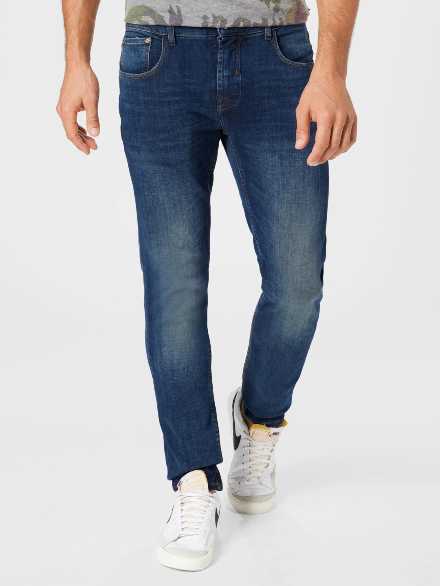 Solid Droits Regular Jean Tomy Homme Bleu 5 Solid Droits Regular Jean Tomy Homme Bleu – Image 3