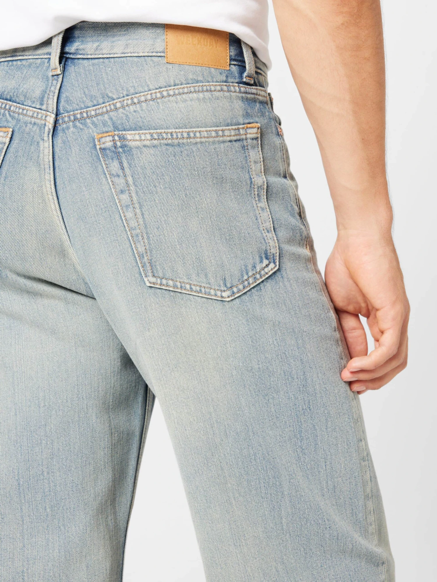 WEEKDAY Loose Fit Loosefit Jean Galaxy Hanson Homme Bleu-gris 4 WEEKDAY Loose Fit Loosefit Jean Galaxy Hanson Homme Bleu-gris – Image 2