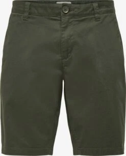 Only & Sons Shorts Chino Regular Pantalon Chino Homme Olive
