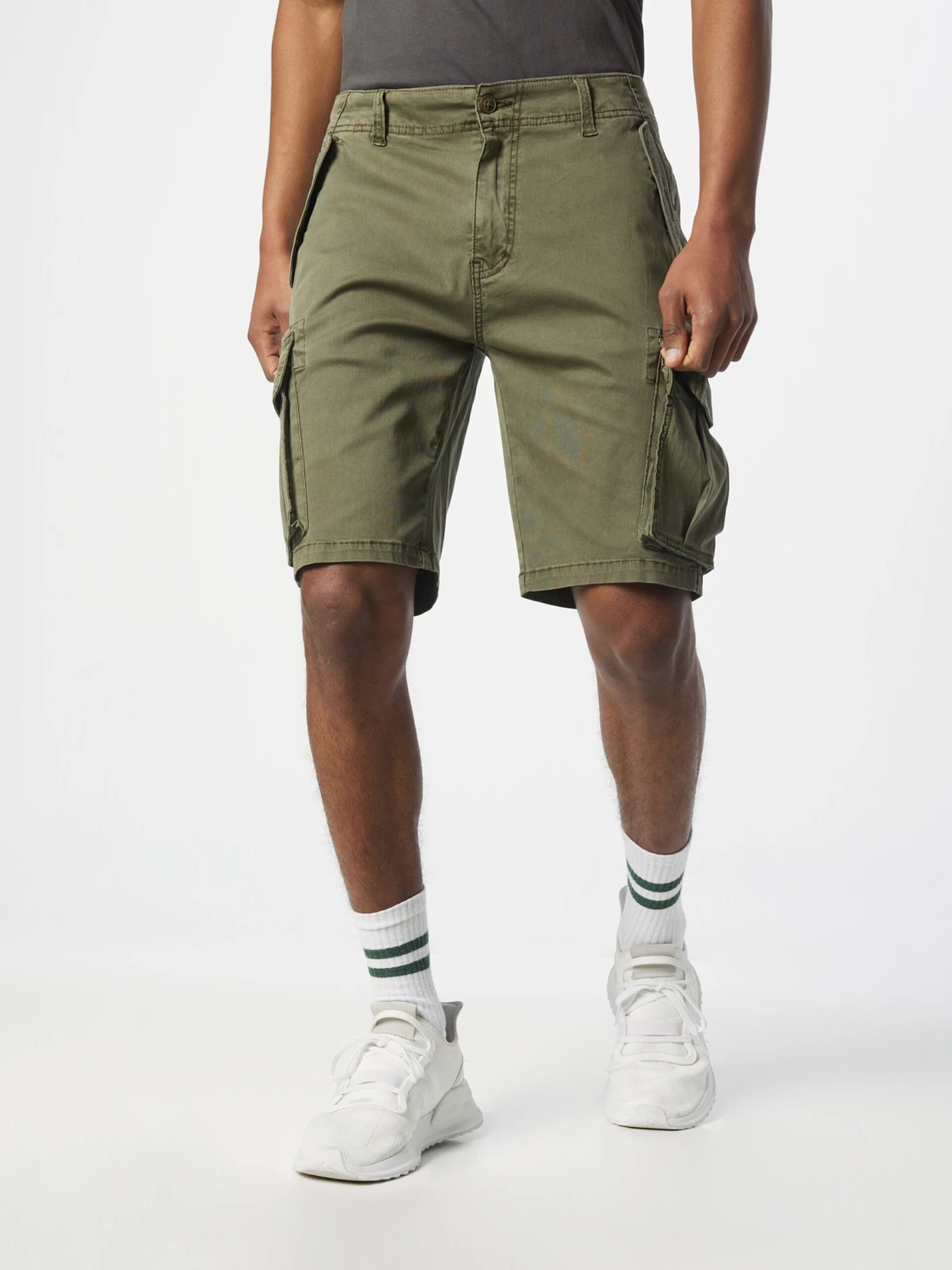 Indicode Jeans Shorts Cargo Regular Pantalon Cargo Sully Homme Olive 5 Indicode Jeans Shorts Cargo Regular Pantalon Cargo Sully Homme Olive – Image 3