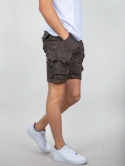 Alpha Industries Shorts Cargo Coupe Slim Pantalon Cargo Homme Gris / Vert -Jack & Jones Soldes Boutique d75f595c0ac3d10f10fd83d79b474538