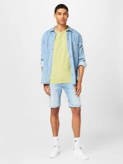 LTB Shorts En Jean Regular Jean LANCE Homme Bleu Clair -Jack & Jones Soldes Boutique d838b2bfeff6435bcee4687d23d07eda