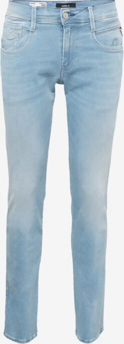 Replay Droits Regular Jean Anbass Homme Bleu