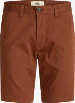 Redefined Rebel Shorts Chino Regular Pantalon Chino Ethan Homme Marron