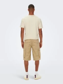 Only & Sons Shorts Cargo Regular Pantalon Cargo Kim Homme Beige Foncé -Jack & Jones Soldes Boutique dfb6bafcbbf98a22fa3bff9a31d250f6