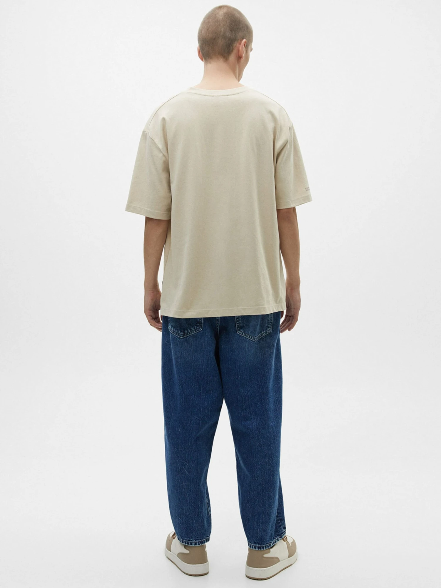 PULL & BEAR Loose Fit Loosefit Jean à Pince Homme Bleu 6 PULL & BEAR Loose Fit Loosefit Jean à Pince Homme Bleu – Image 4