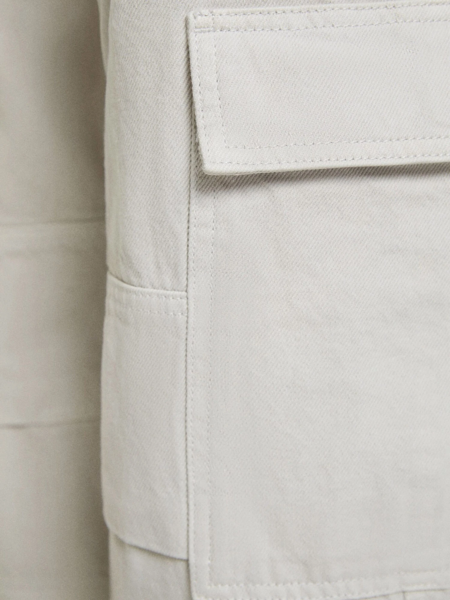 BERSHKA Loose Fit Loosefit Jeans Cargo Homme Gris Clair 8 BERSHKA Loose Fit Loosefit Jeans Cargo Homme Gris Clair – Image 6