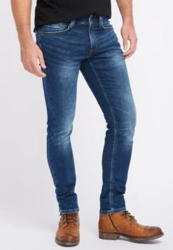 Mustang Jeans Skinny Jean Oregon Homme Bleu -Jack & Jones Soldes Boutique e354361e0f52e915296d9ef488cc05f4