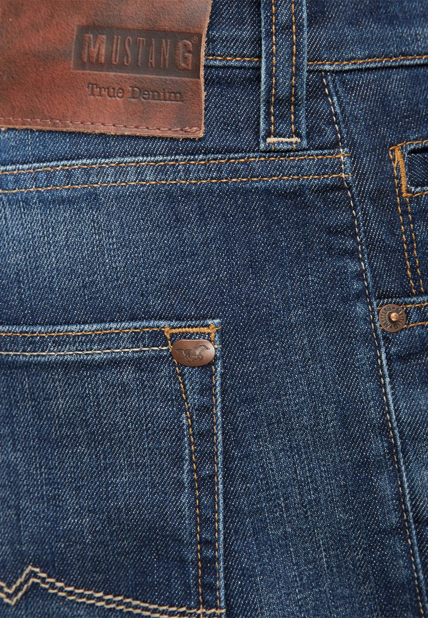 Mustang Droits Regular Jean Oregon Homme Bleu 9 Mustang Droits Regular Jean Oregon Homme Bleu – Image 7