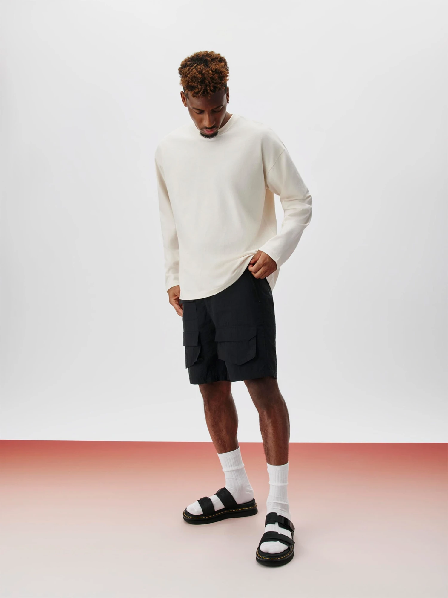 Shorts Cargo Regular Pantalon Cargo Theo Homme Noir 9 Shorts Cargo Regular Pantalon Cargo Theo Homme Noir – Image 7