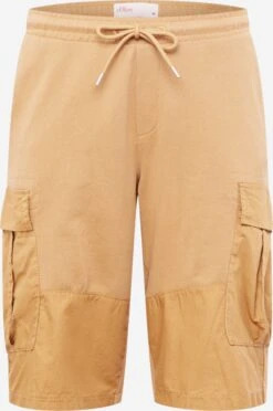S.Oliver Shorts Cargo Regular Pantalon Cargo Homme Marron