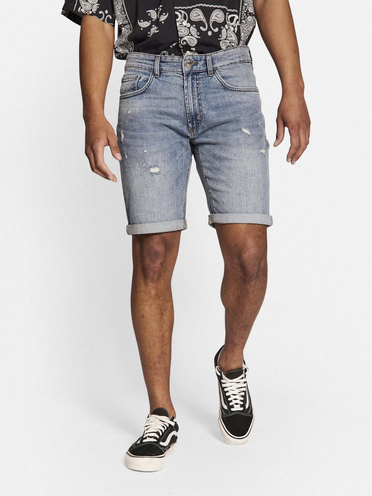 Redefined Rebel Shorts En Jean Regular Jean Oslo Homme Bleu 5 Redefined Rebel Shorts En Jean Regular Jean Oslo Homme Bleu – Image 3