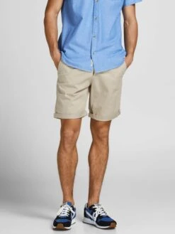 Jack & Jones Shorts Chino Regular Pantalon Chino Bowie Homme Beige -Jack & Jones Soldes Boutique e8f04b3c94ad0f7ea343d759ef8a8cf0
