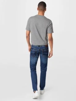 Pepe Jeans Slim Coupe Slim Jean Hatch Homme Bleu Foncé -Jack & Jones Soldes Boutique eb2175297f2f140381c215b980c85795