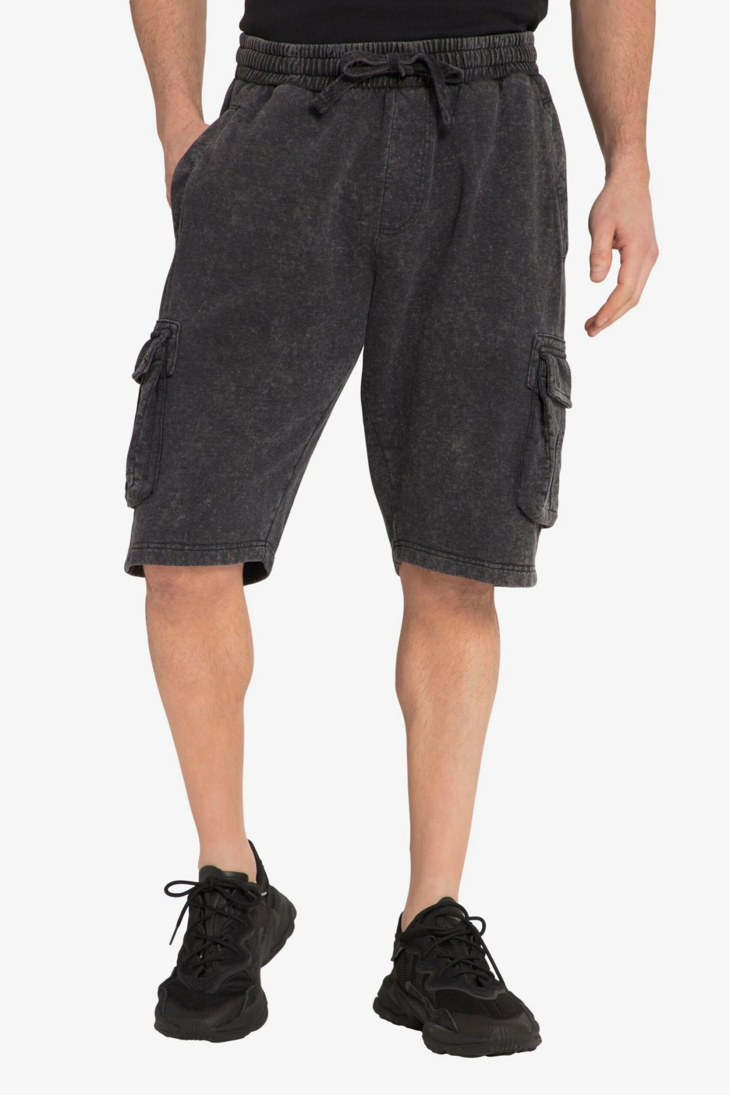 JP1880 Shorts Cargo Regular Pantalon Cargo Homme Noir 5 JP1880 Shorts Cargo Regular Pantalon Cargo Homme Noir – Image 3