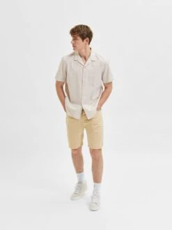 Selected Homme Shorts En Jean Regular Jean Homme Beige -Jack & Jones Soldes Boutique ebe5dd515479377b3fe929bbb3c704ae