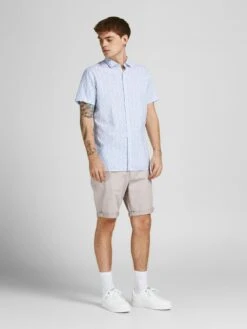 Jack & Jones Shorts Chino Regular Pantalon Chino FRED Homme Gris Clair -Jack & Jones Soldes Boutique ec0fc38ef035e4ca9bbf4cccaed8e3f2