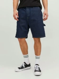 Jack & Jones Shorts Cargo Loosefit Jeans Cargo Tony Homme Bleu Marine -Jack & Jones Soldes Boutique ec2142a711cd03bee55a78ec0743f9ea