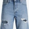 Jack & Jones Shorts En Jean Loosefit Jean Chris Homme Bleu