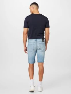 Denham Shorts En Jean Regular Jean RAZOR Homme Bleu Clair -Jack & Jones Soldes Boutique edf33daf14a5d2c56a477529d4faf2e1
