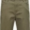Selected Homme Shorts Chino Regular Pantalon Chino CARLTON Homme Olive