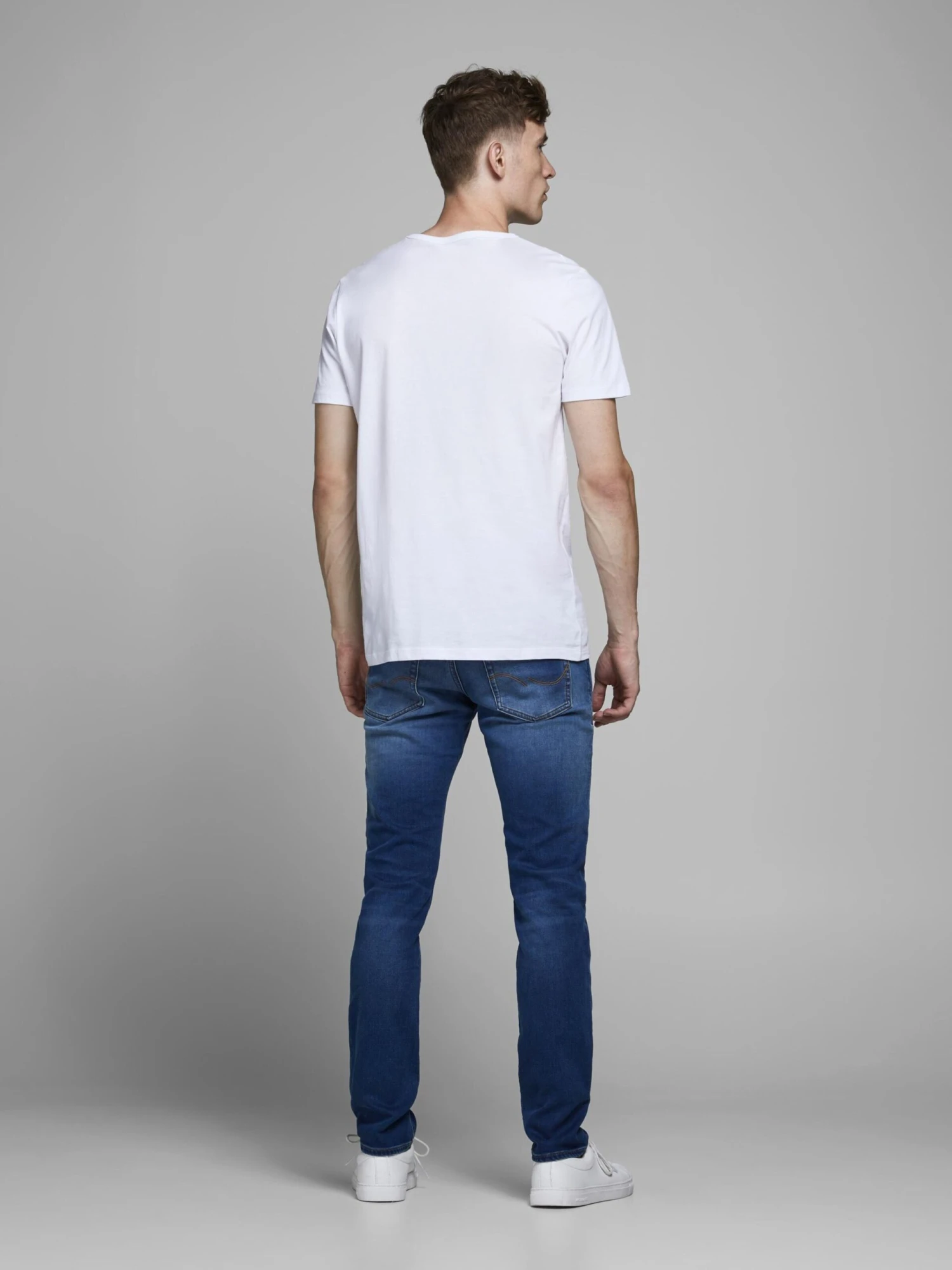Jack & Jones Slim Coupe Slim Jean Homme Bleu 7 Jack & Jones Slim Coupe Slim Jean Homme Bleu – Image 5